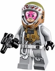 GENUINE LEGO Star Wars Gray Squadron B-Wing Pilot sw0558 75050 RARE WOW!!!