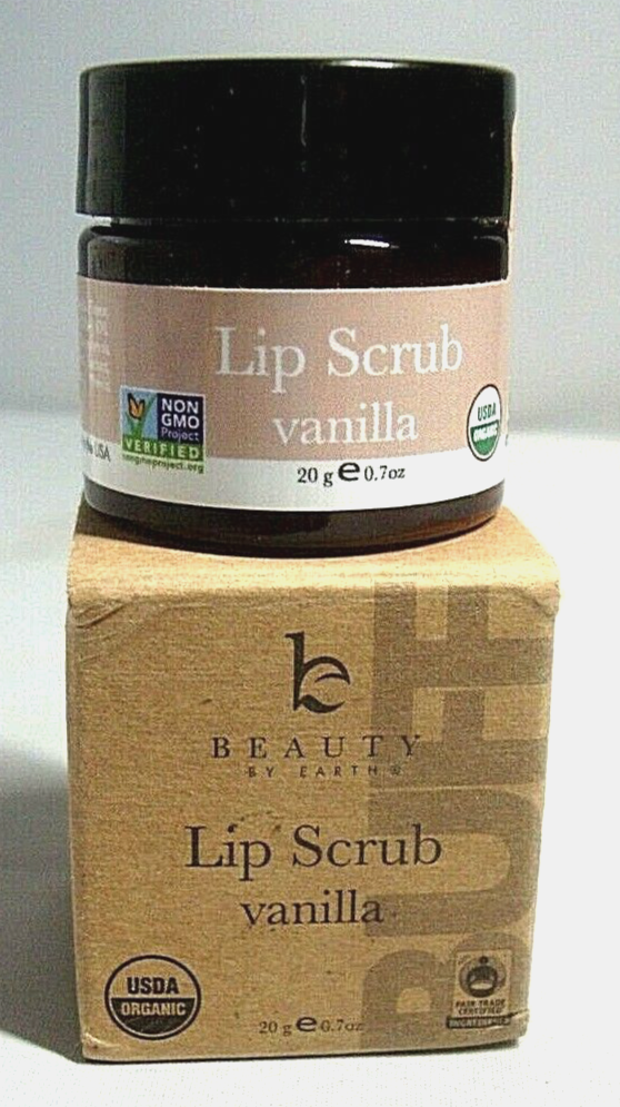 Beauty By Earth Organic Lip Scrub - Vanilla | eBay