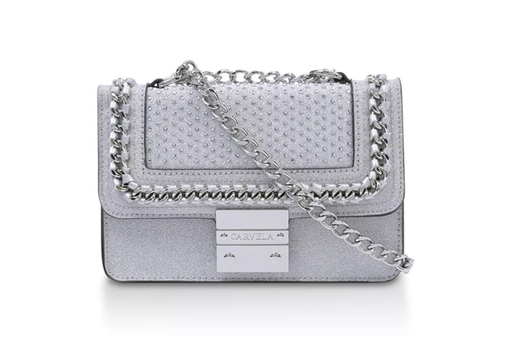 Carvela 'Mini Bailey Cross Body' Women's Glitter Bag,with Defect