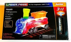 laser pegs train