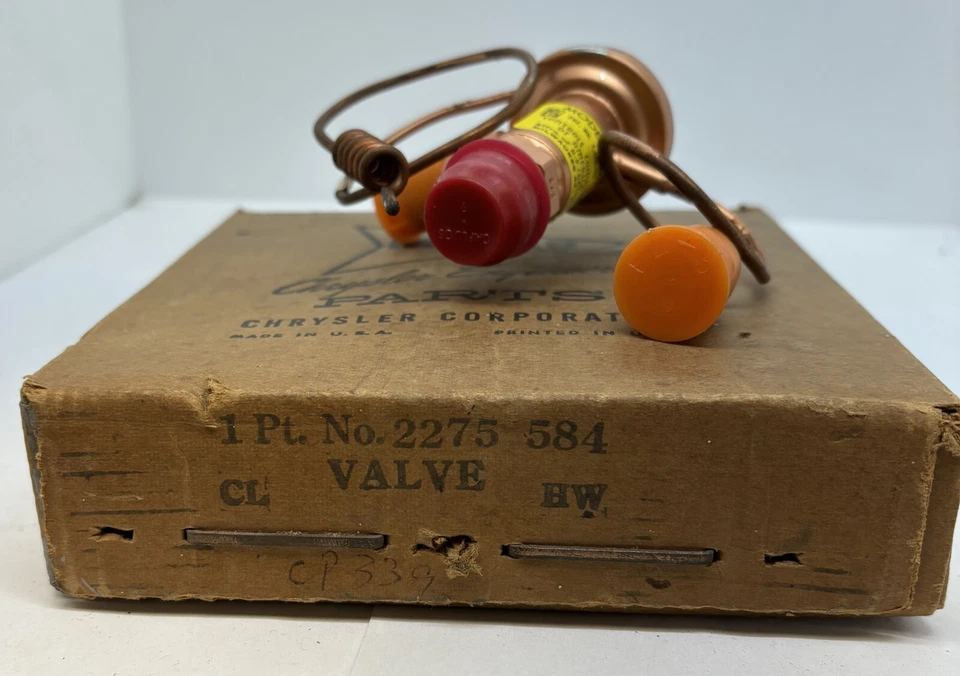 Dodge Plymouth 1962-1964 carrocería B unidad de válvula de expansión de aire acondicionado 2275584 nuevo en stock Foto 4 de 4