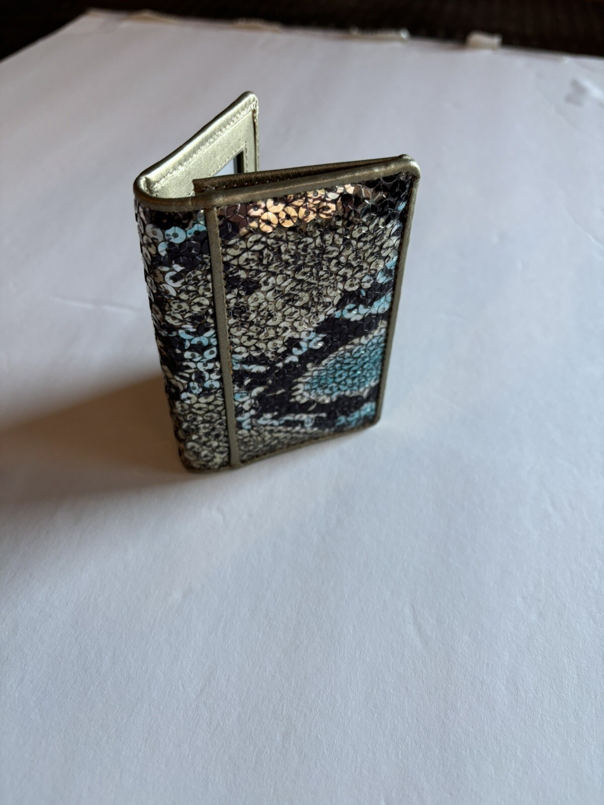 LODIS Womens Sequin Python Design ID CARD COIN BI… - image 3