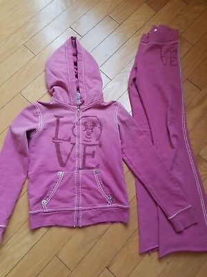 true religion pink sweatsuit