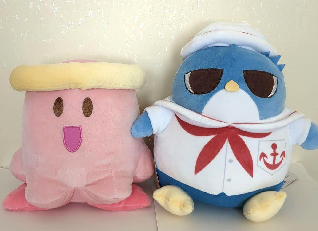 Mermaid Melody Pichi Pichi Pitch Hippo Kura-chan Plush Doll Set of 2 ...