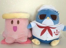 Mermaid Melody Pichi Pichi Pitch Hippo Kura-chan Plush Doll Set of 2 Fukuya NEW