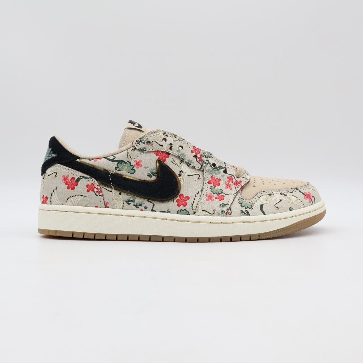 HV8293-100 Rui Hachimura Nike Air Jordan 1 Retro Low OG Cranes