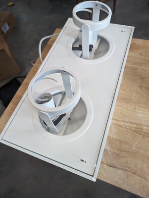 LSI Duetto Recessed 1x2 Housing for Par 30/38 Lamps,
