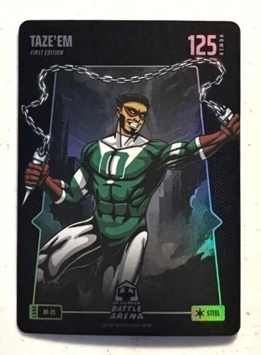 2024 Bo Jackson Battle Arena Taze’em Jayson Tatum Steel Battlefoil SP BF-35