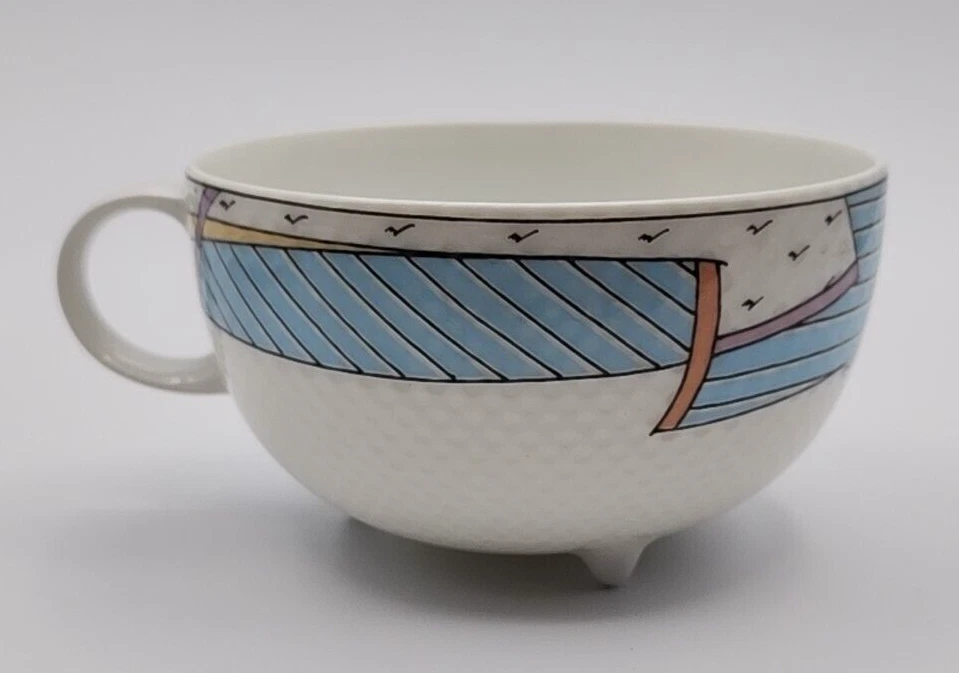 Rosenthal New Wave - Taza con patas con platillo Dorothy Hafner Foto 2 de 4