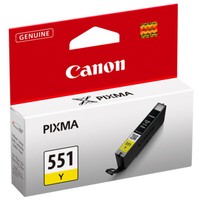 Canon CLI-551Y Yellow Originale Tintenpatrone Ca. 330 Seiten Neu