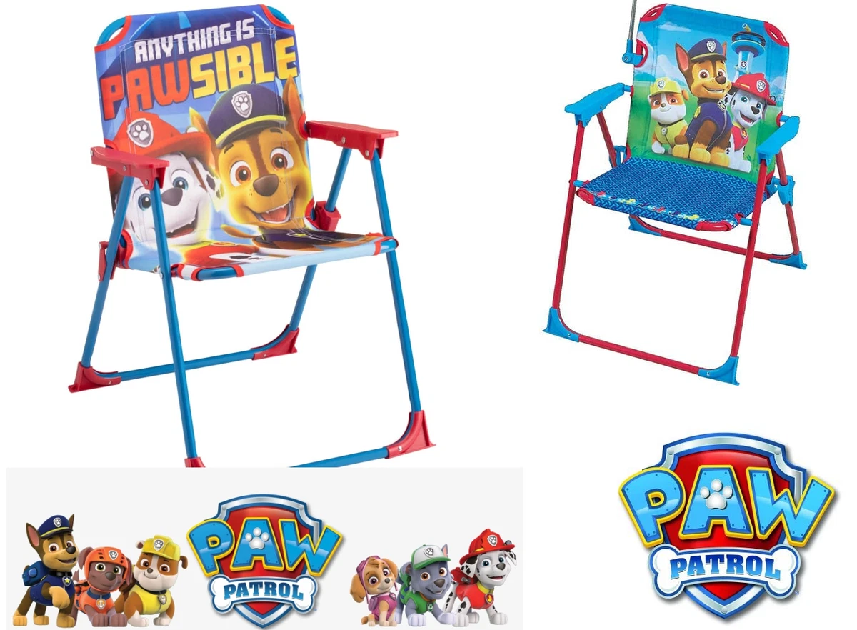 Paw patrol patio chair clearance