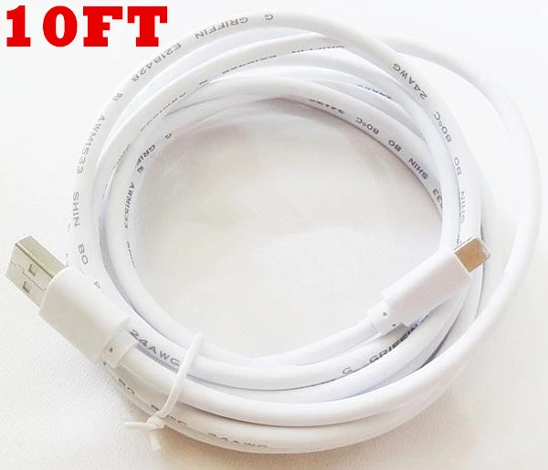 12x 10Ft Micro USB Cable Cord Charger Sync Data for Samsung S6/7 Android HTC LG - Image 2 of 3