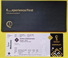 Match 47 Serbia Switzerland 2022 FIFA World Cup Hospitality Ticket Stub (Mint)