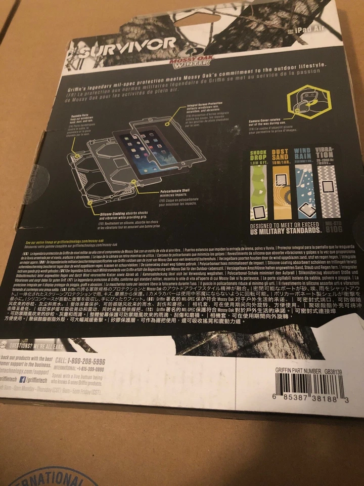 Griffin Survivor Mossy Oak Ipad Air Protector  - Image 2 of 3