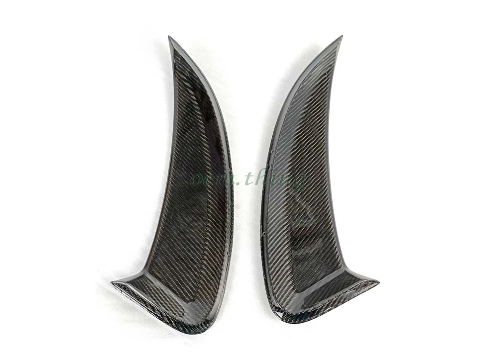 16 Fit For Porsche 981 GT4 Boxster Cayman Air Intakes Vents Grilles Real Carbon - Image 4 of 4