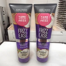 John Frieda Beyond Smooth Frizz Immunity Shampoo & Conditioner Set Coconut Oil