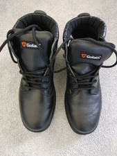 Goliath Mens Steel Toe Cap Safety Boots. Size 10. Brand New