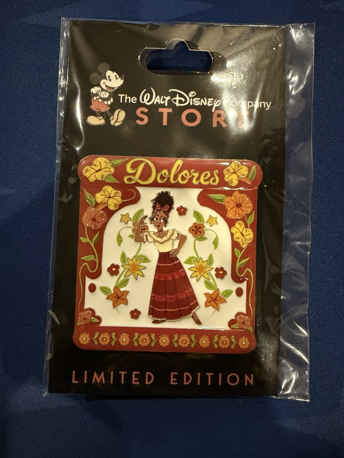 Destination D23 2025 LE300 Dolores Encanto Tile Pin - Walt Disney Company Store