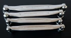 Bahco - Set of 4 Metric Flex Head Socket Spanners / Wrenches 8mm to 15mm - New