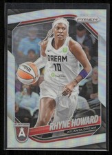 Rhyne Howard 2025 Panini Prizm WNBA #11 Silver Prizms Atlanta Dream