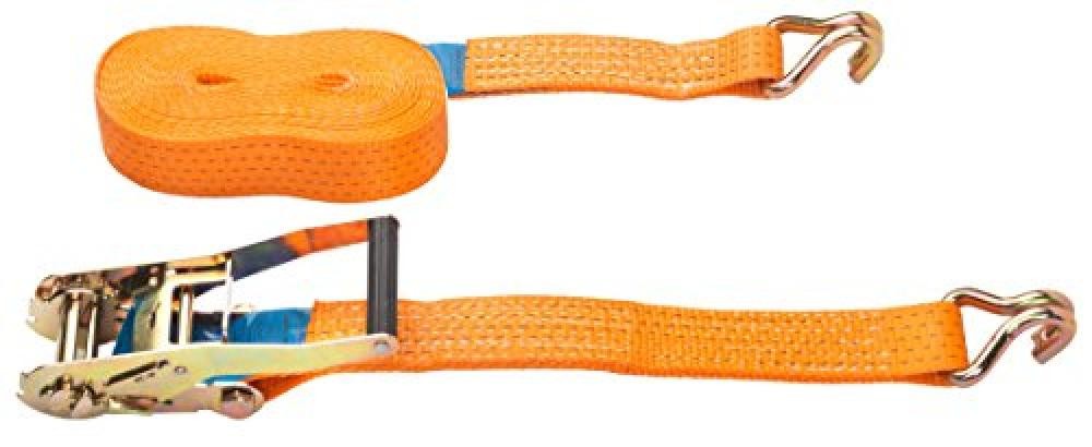 (TG. 50x8000mm) Connex B34412 - Fettuccia piatta con cricchetto tendi-cinghia e 
