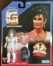 Hasttel Grapplers And Gimmicks Sensational Sherri WWE Retro WWF Hasbro Figure