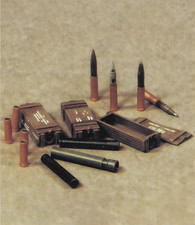1/35 Scale Ammo Crates & Shells Set – Resin Artillery Rounds & Cases for Tank