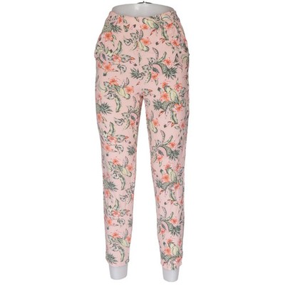 Divided by H&M, Hose, Größe: 34, Beige/Mehrfarbig, Viskose, Print, Damen #cHS