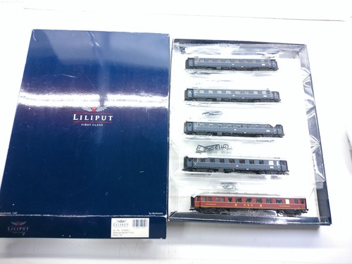 Liliput H0 L350051 Reisezugwagen-Set F-Zug- DB - in OVP # 12908 | Condition: Gebraucht