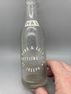  Rare 1900 s H&E Hund&Eger Bottling Co. St. Joseph,MO.