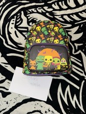 NWT Nightmare Before Christmas Neon Funko Pop Loungefly Mini Backpack