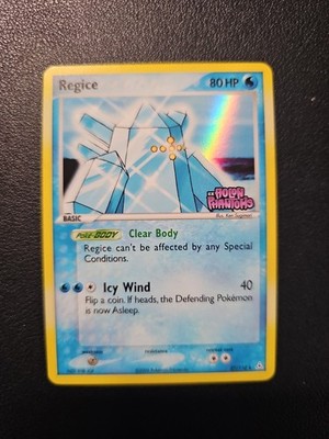 Pokémon Regice 27/110 EX Holon Phantoms Reverse Holo STAMPED Rare NM