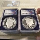 2025 S Morgan & Peace Silver Dollar $1 Set NGC PF70 Ultra Cameo