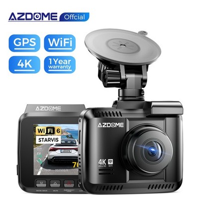 AZDOME 4K Dashcam WiFi 6 GPS STARVIS ADAS 24H Parkmodus Nachtsicht G-Sensor DVR