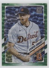 2021 Topps Update Season Highlight Green Foil /499 Spencer Turnbull #US163 19b1