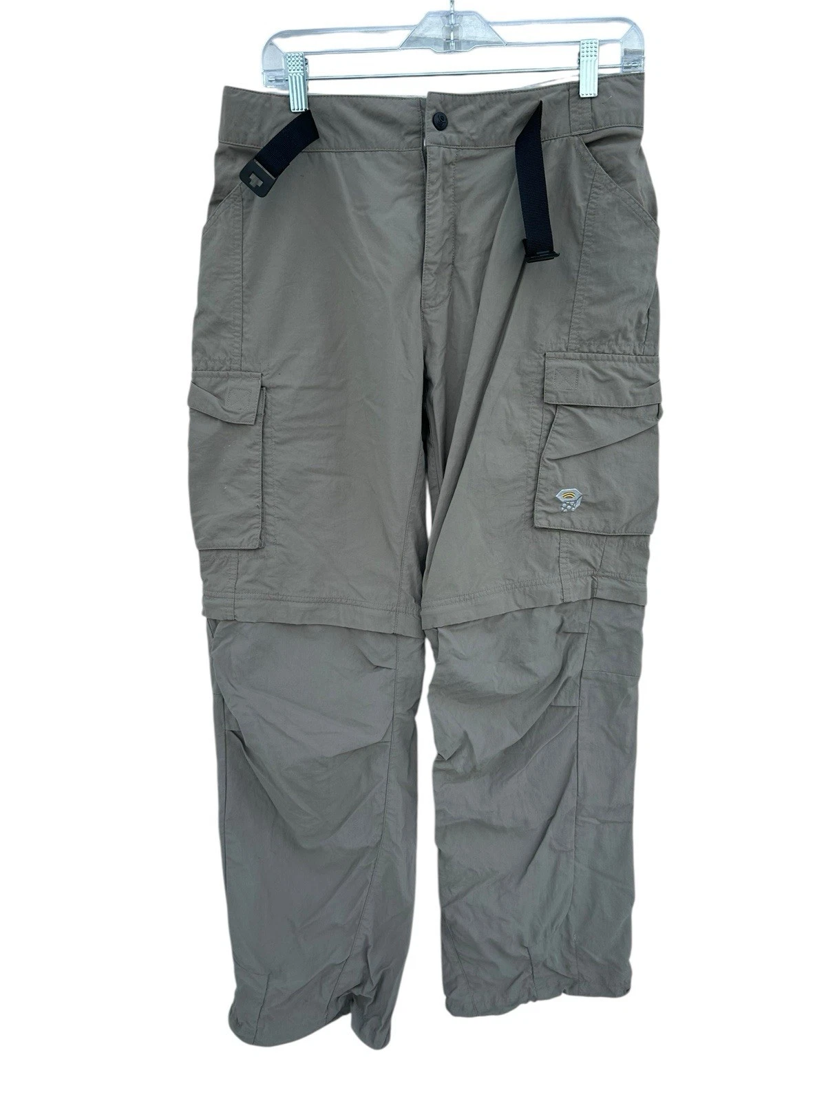 Mountain Hardwear Men’s Medium Belted Hiking Pants Convertible Gray Cargo Shorts
Opens in a new wind