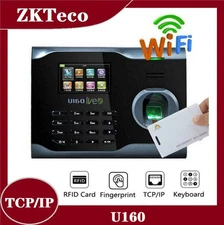 ZKTeco U160 TCP/IP WiFi Biometric Fingerprint Recognition Time Clock Attendance