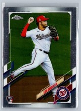 2021 Topps Chrome #189 Luis Garcia ROOKIE Washington Nationals