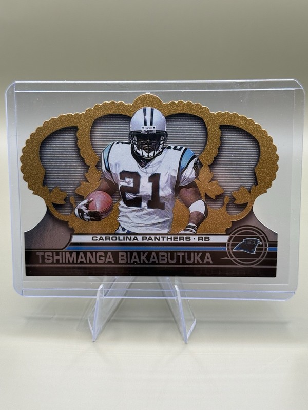 Upper Deck Dante Hall Chiefs & Biakabutuka Panthers 2004 Card Lot (2) #43 #26
