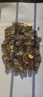 Konvolut 2 Kilo Meccano Messing Teile (Magnet geprüft)