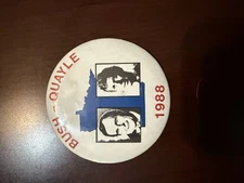 1988 Bush - Quayle Presidential Minnesota Political Button 3 1/2”