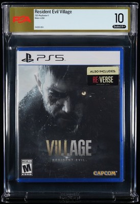 1st Print RE:Verse Resident Evil Village - PlayStation 5 PS5 Graded PSA 10 A++