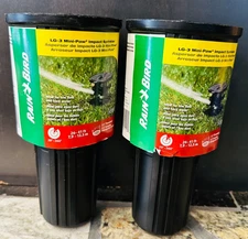 Rain Bird 26-ft-41-ft Adjustable Spray 3-in Pop-up Impact Sprinkler - Lots of 2