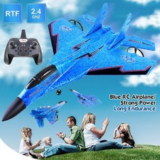 LED Ferngesteuertes Flugzeug 2.4G RC Flugzeug Kinder Kämpfer Flugzeuge Spielzeug