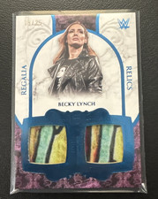 2025 Topps Royalty WWE Becky Lynch Regalia Patch Blue /25