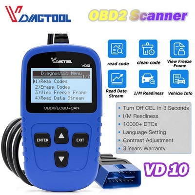 Automotive OBD2 Scanner OBD Code Reader Car Diagnostic Tool Check Engine Fault