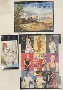 Guinea Stamps, One Sheet And Two Singles Mnhog
