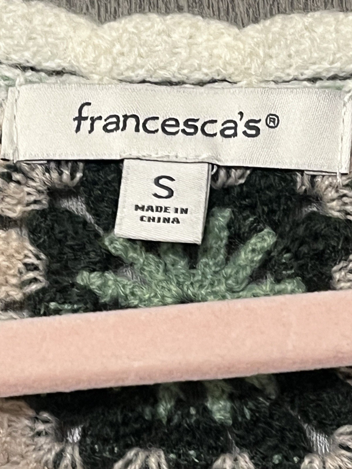 Franchesca’s Patchwork Crochet Women’s Cardigan S… - image 3