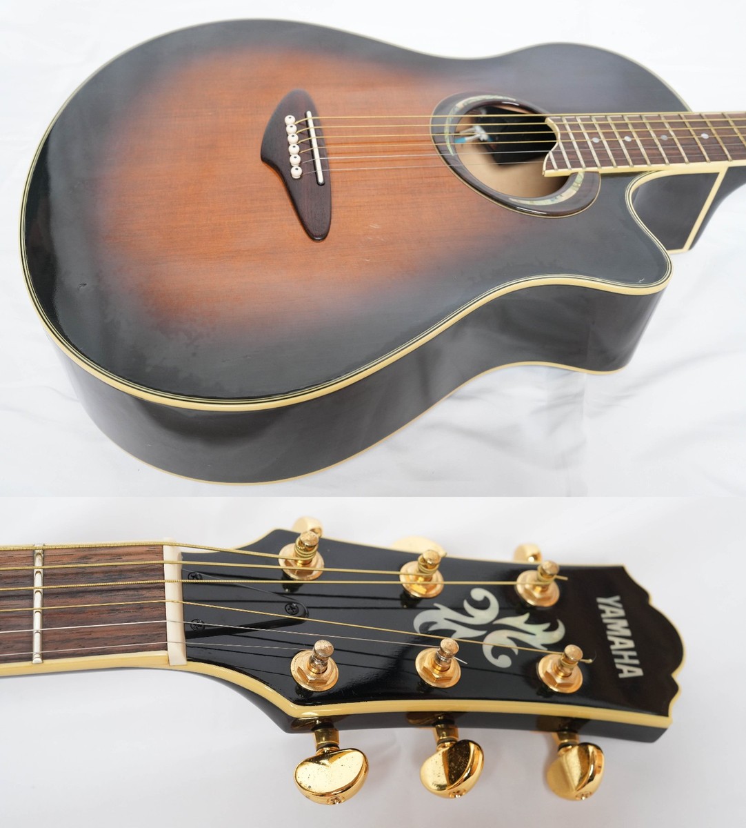 YAMAHA APX-26D Sunburst (preamp defective) 1980s w/Hard Case Ship