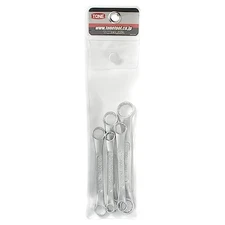 TONE Short Wrench Set (45°) M465 5-piece set　6-17mm